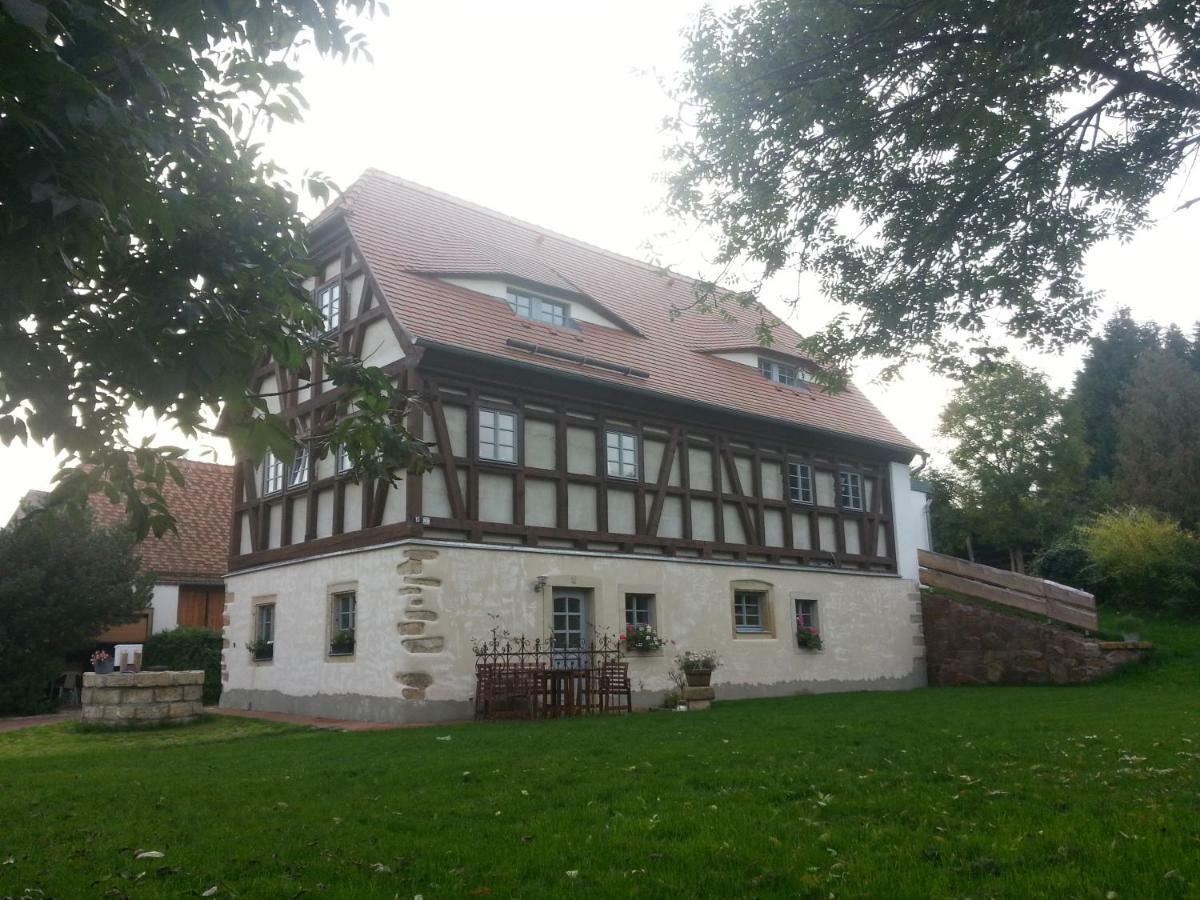 Ferienwohnung "Alte Bauernstube" Meißen Exterior foto